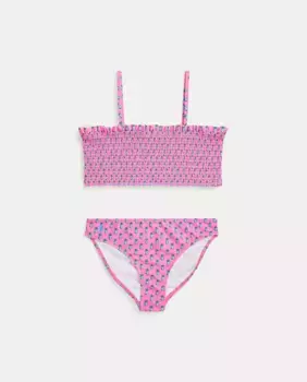 Девичье бикини с фруктовым мультипринтом Polo Ralph Lauren, цвет Rosa