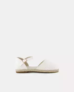 Девичьи джутовая эспадрильи Kids El Corte Ingls, белый