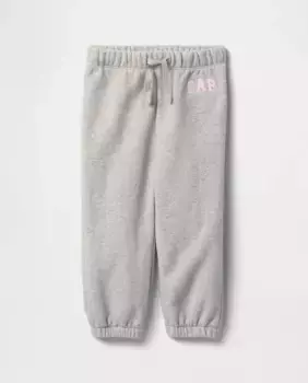 Девичьи свободные джоггеры без застежек Gap, серый