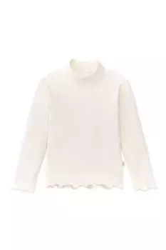 Девичья футболка с высоким воротником и длинными рукавами Charanga, цвет Crudo