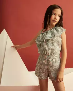 Девичий короткий комбинезон Coconut El Corte Ingls, синий