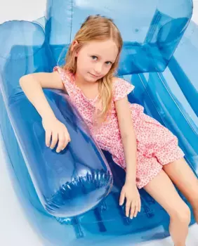 Девичий короткий комбинезон с V-образной спиной Kids El Corte Ingls, белый