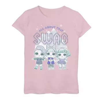 Девочки 7-16 Л.О.Л. Сюрприз! Все об этой футболке с рисунком Swag Licensed Character