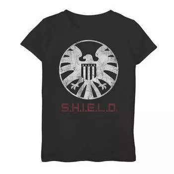 Девочки 7–16 лет. Агенты Marvel S.H.I.E.L.D. Футболка с графическим рисунком Marvel
