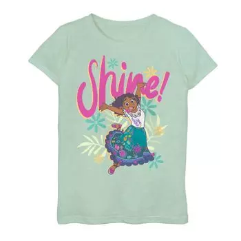 Девочки 7–16 лет Disney Encanto Mirabel Shine! Футболка с графическим рисунком Disney