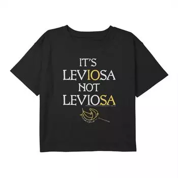 Девочки 7–16 лет. Футболка «Гарри Поттер. Это LevIOsa, а не LevioSA». Licensed Character