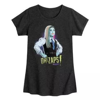 Девочки 7–16 лет Monster High: фильм «Oh Zaps!» Футболка с графическим рисунком Licensed Character