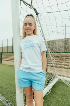 Девушка Рэйчел белая футболка Miss Kick, белый