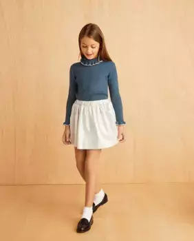 Девушка юбка Coconut El Corte Ingls, серебряный