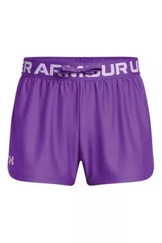 Девушки молодежь играют в шорты Under Armour, фиолетовый