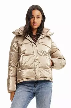 Дезигуаль куртка Desigual, бежевый