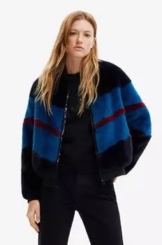 Дезигуаль куртка Desigual, темно-синий