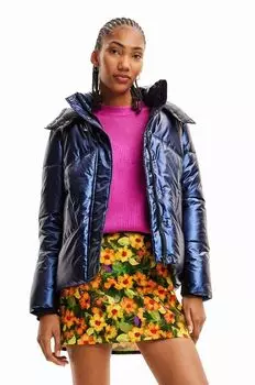 Дезигуаль куртка Desigual, темно-синий