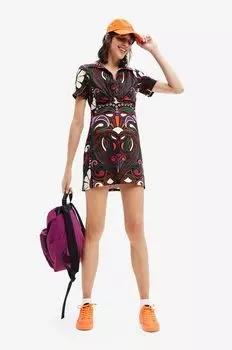 Дезигуальная шляпа Desigual, оранжевый