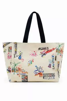 Дезигуальная сумочка Desigual, белый