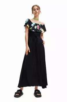 Дезигуальное платье Desigual, черный