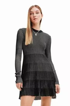 Дезигуальное платье Desigual, черный