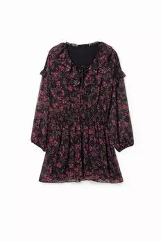 Дезигуальное платье Desigual, черный