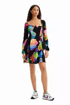 Дезигуальное платье Desigual, черный
