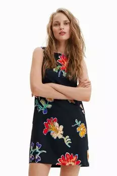 Дезигуальное платье Desigual, черный