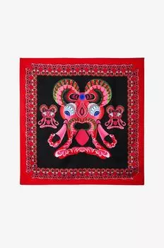 Дезигуальный шарф Desigual, розовый