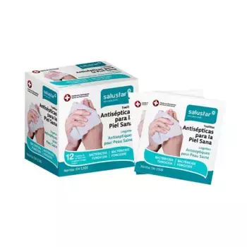 Дезинфицирующие салфетки для рук Toallitas Antispticas Salustar, 12 UD