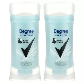 Дезодорант-антиперспирант Degree UltraClear черный + белый