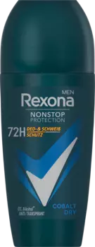 Дезодорант-антиперспирант шариковый Nonstop Protection Cobalt Dry 500мл Rexona