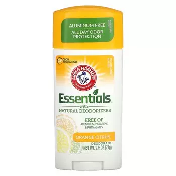 Дезодорант Arm & Hammer Essentials цитрусовый апельсин, 71 гр.