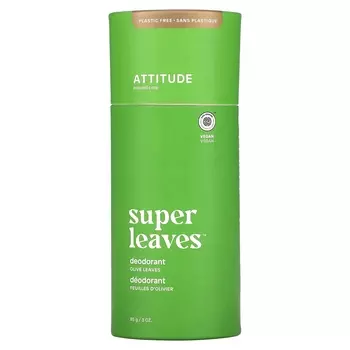Дезодорант ATTITUDE Super Leaves листья оливы, 85 г