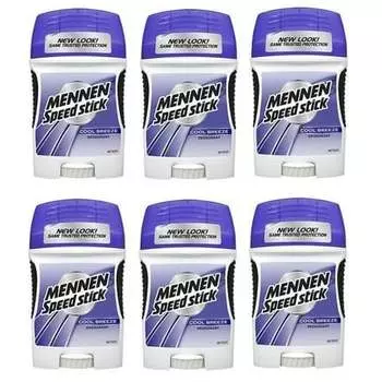 Дезодорант Cool Breeze Mennen Speed Stick без алюминия, 60 г