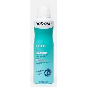 Дезодорант Desodorante Spray Cero Babaria, 200 ml