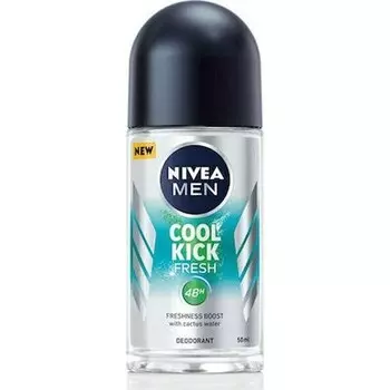 Дезодорант для мужчин Cool Kick Fresh Roll-On - 50 мл Nivea