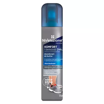 Дезодорант для обуви для мужчин, 180 мл Nivelazione For man