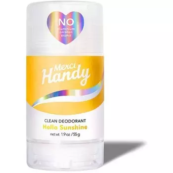 Дезодорант для женщин и мужчин Веганский, без глютена, без жестокости, без алюминия, без сульфатов, 1,9 унции Merci Handy