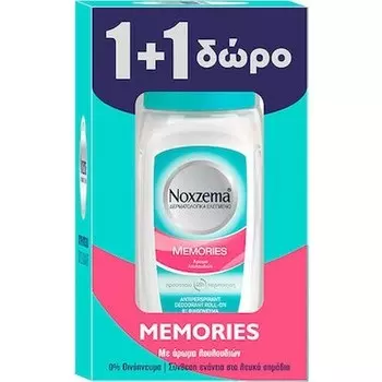 Дезодорант для женщин Memories 48ч шариковый 2x50мл Noxzema