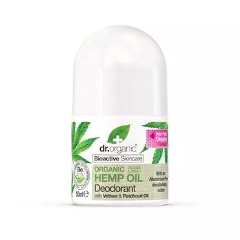 Дезодорант Hemp Oil Desodorante Roll On Dr Organic, 50 ml