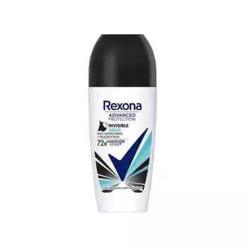 Дезодорант Invisible Aqua Desodorante antitranspirante en roll-on Rexona, 50 ml