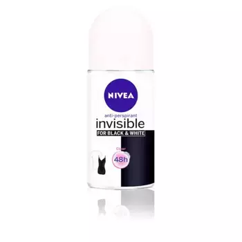 Дезодорант Invisible black & white anti-perspirant roll-on Nivea, 50 мл.