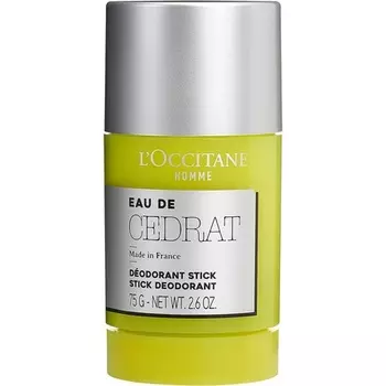 Дезодорант-карандаш Loccitane Eau De Cedrat 75 мл, L'Occitane