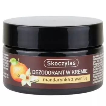 Дезодорант-крем мандарин с ванилью, без алюминиевой соли, 60 мл Skoczylas