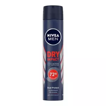 Дезодорант MEN Dry Impact real life tested Desodorante Spray Nivea, 200 ml