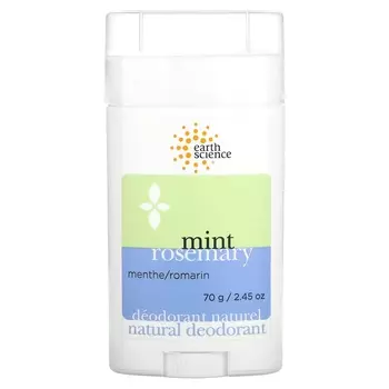 Дезодорант натуральный Earth Science мята и розмарин