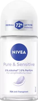 Дезодорант NIVEA Pure & Sensitive Anti-Transpirant Roll-On