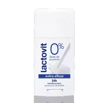 Дезодорант с 24-часовой защитой 0% Extra Eficaz Lactovit, 60 ml