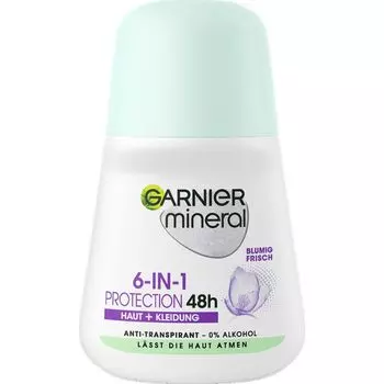 Дезодорант шариковый Защита 48Ч 6в1 Garnier, 50 ml