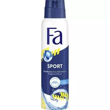 Дезодорант Sport Desodorante Anti-Manchas Fa, 150 ml