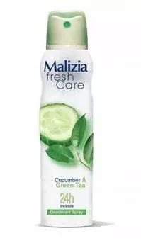 Дезодорант-спрей Malizia, Огурец и зеленый чай, 150мл
