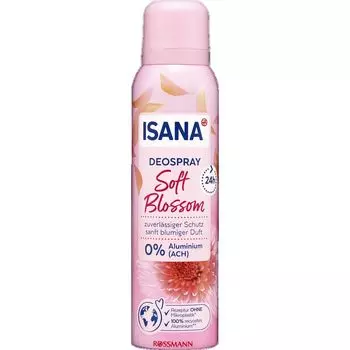 Дезодорант-спрей Soft Blossom ISANA, 150 ml