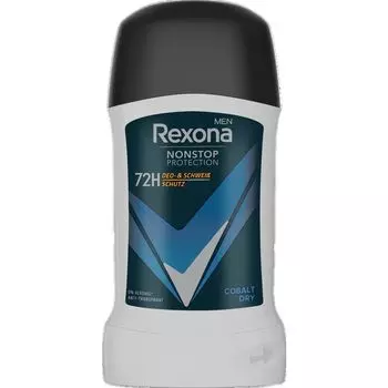 Дезодорант-стик-антиперспирант Nonstop Protection Cobalt Dry Rexona, 50 ml